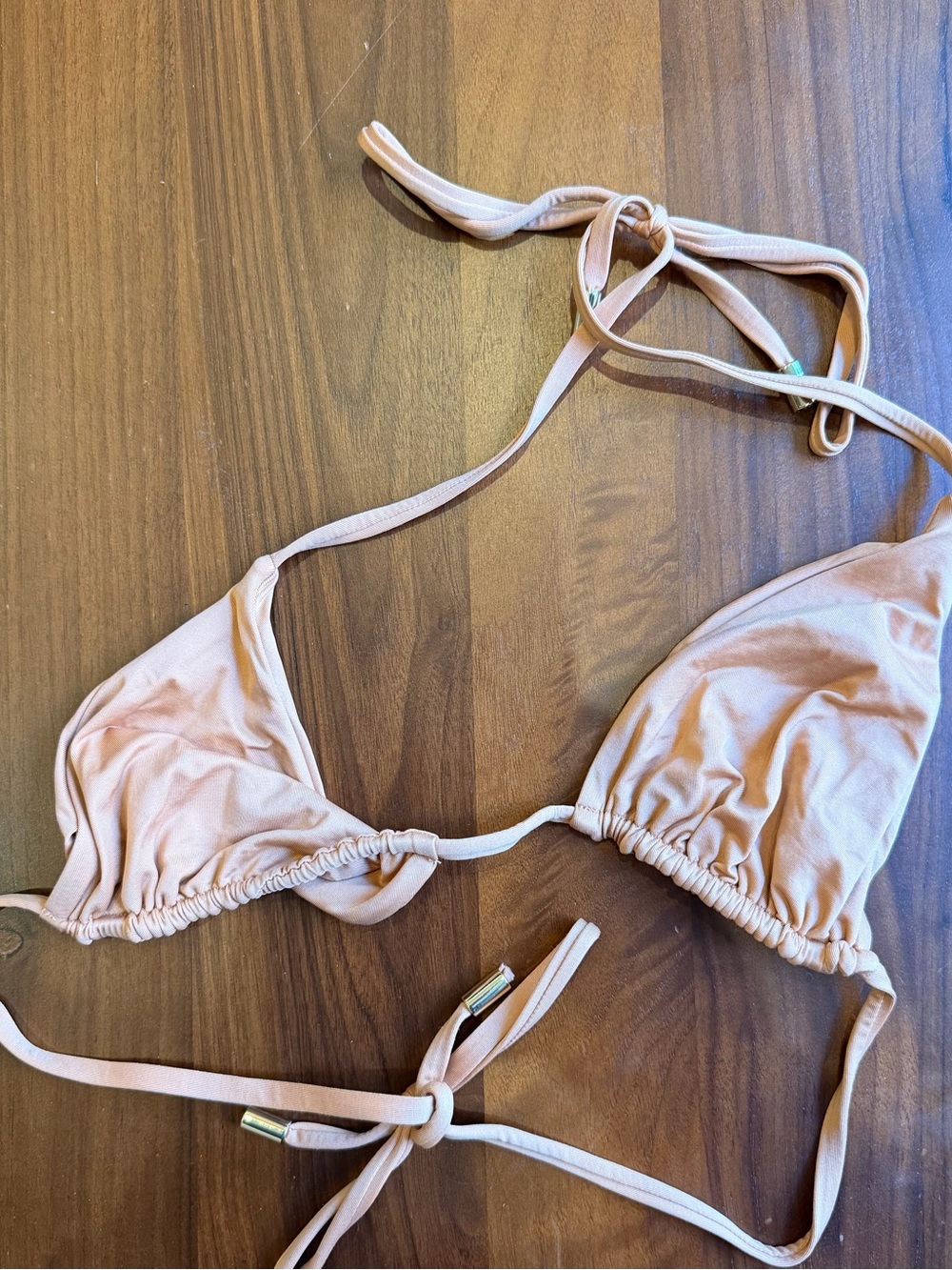 Monday Swimwear Palma Top- Sand size small